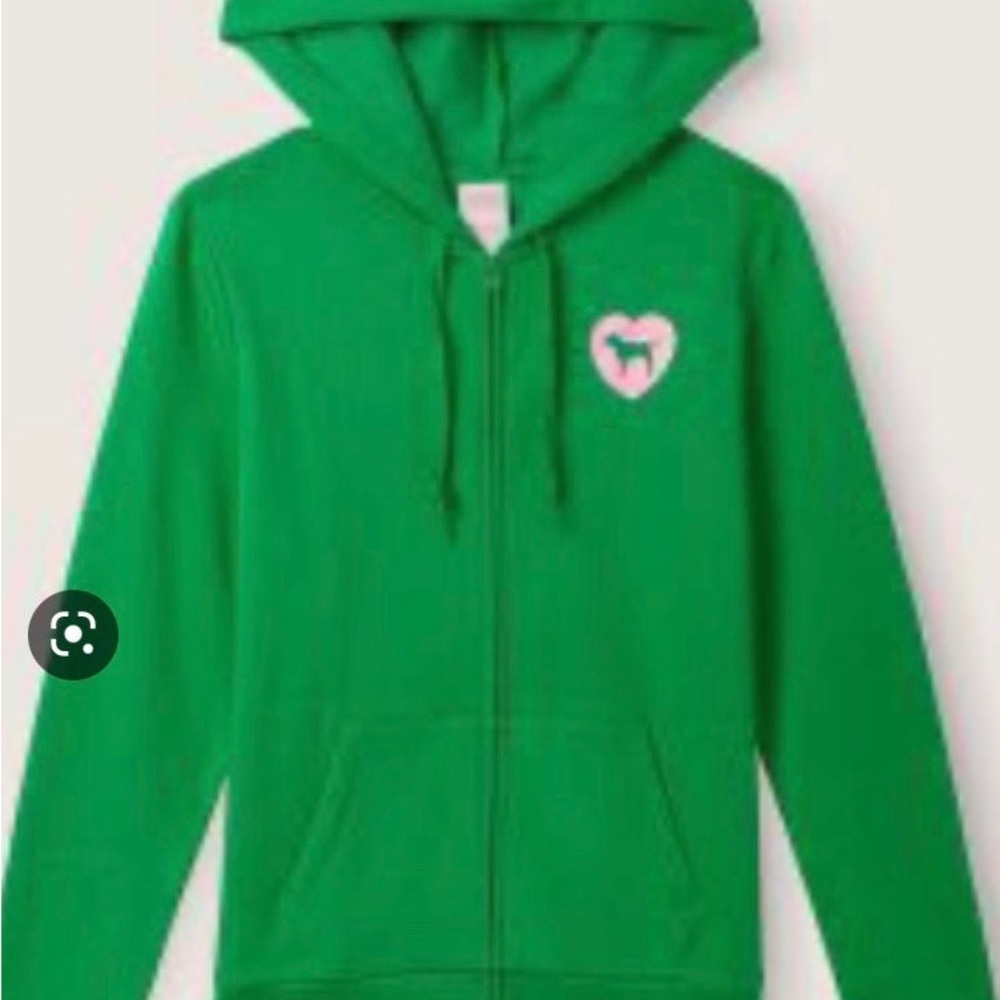 Victoria Secret PINK LIMITED EDITION PERFECT ZIP UP HOODIE NWT
